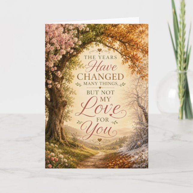Love For You Anniversary Card (Front)
