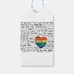 Love foreign languages gift tags