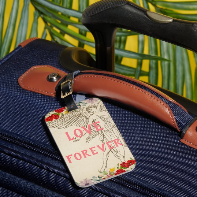 Love Forever Luggage Tag (Front Insitu 1)
