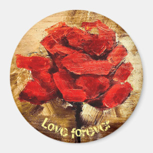 Love forever magnet