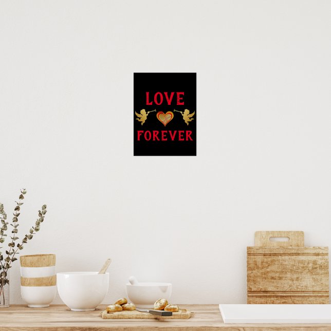 Love Forever Poster (Kitchen)
