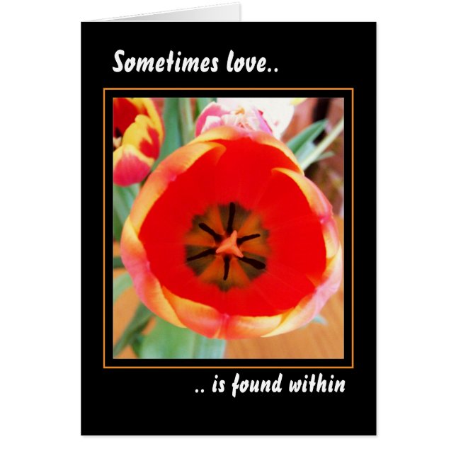 Love found Within Card (Front)