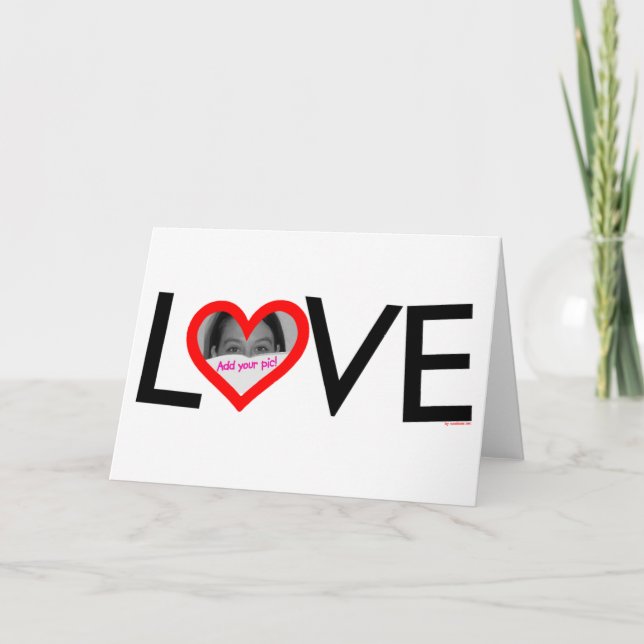 LOVE frame card (Front)