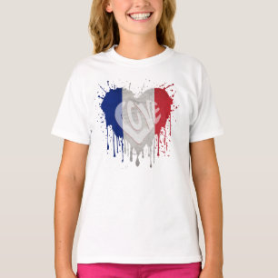 Love France Flag T-Shirt