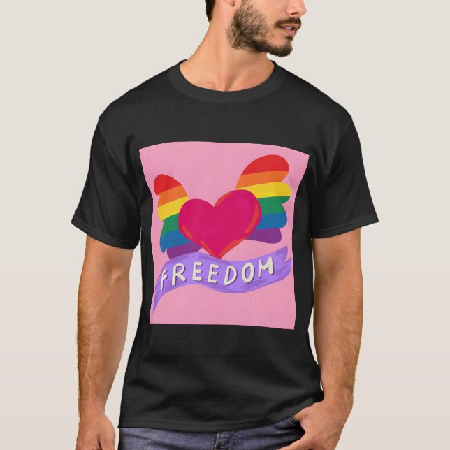 Love Freedom boy T-Shirt (Front)