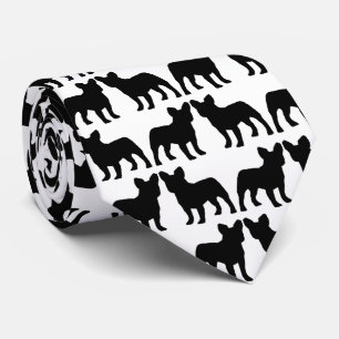 Love French Bulldog Dogs Tie