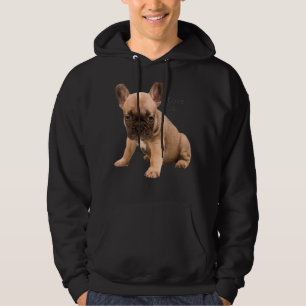 Love French Bulldog  Frenchie Mum Dad Dog Puppy Pe Hoodie