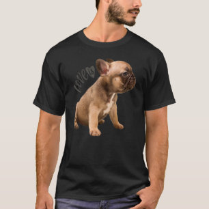 Love French Bulldog  Frenchie Mum Dad Dog Puppy Pe T-Shirt