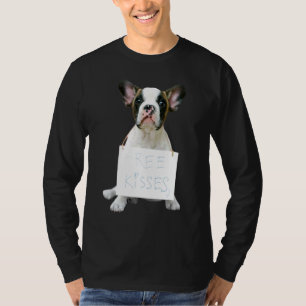 Love French Bulldog Frenchie Mum Dad Dog Puppy Pe T-Shirt
