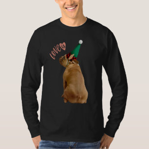 Love French Bulldog Frenchie Mum Dad Dog Puppy Pe T-Shirt