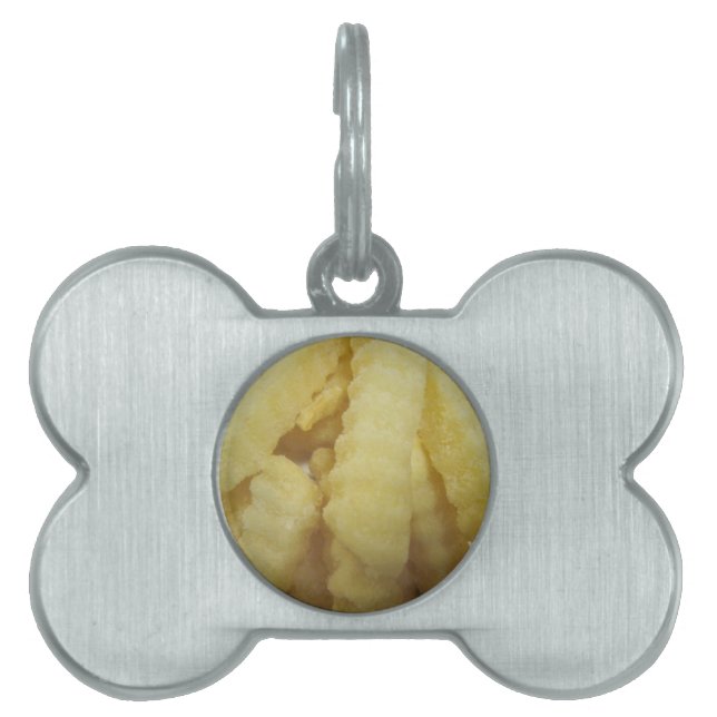 Love French Fries Pet ID Tag (Front)