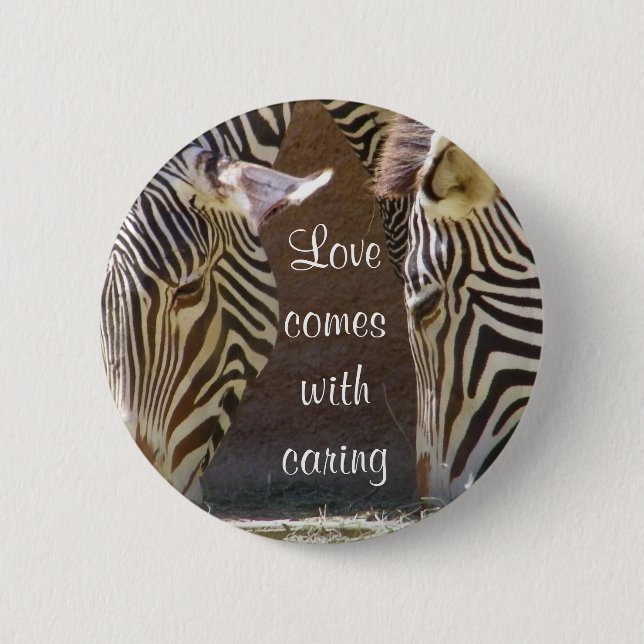 Love & Friendship_ 6 Cm Round Badge (Front)