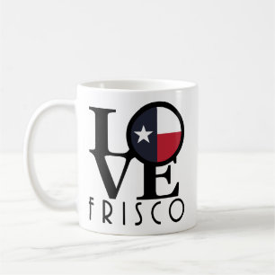 LOVE Frisco Texas 11oz Coffee Mug
