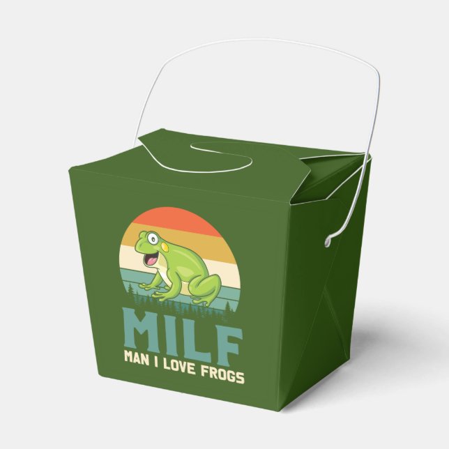 Love Frogs Favour Box (Front Side)