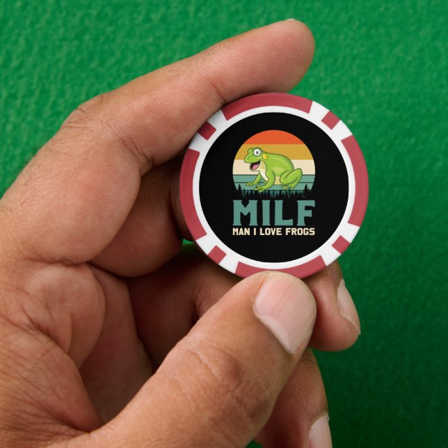 Love Frogs Poker Chips (Hand)