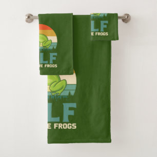 Love Frogs Towel Set