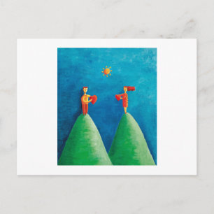 Love from a Distance Postcard