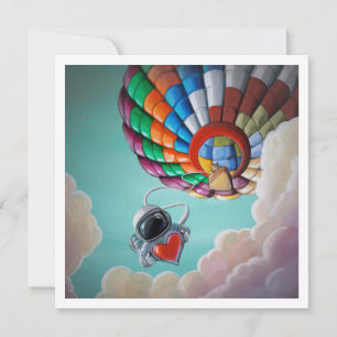 Love From Above - Astronaut Print