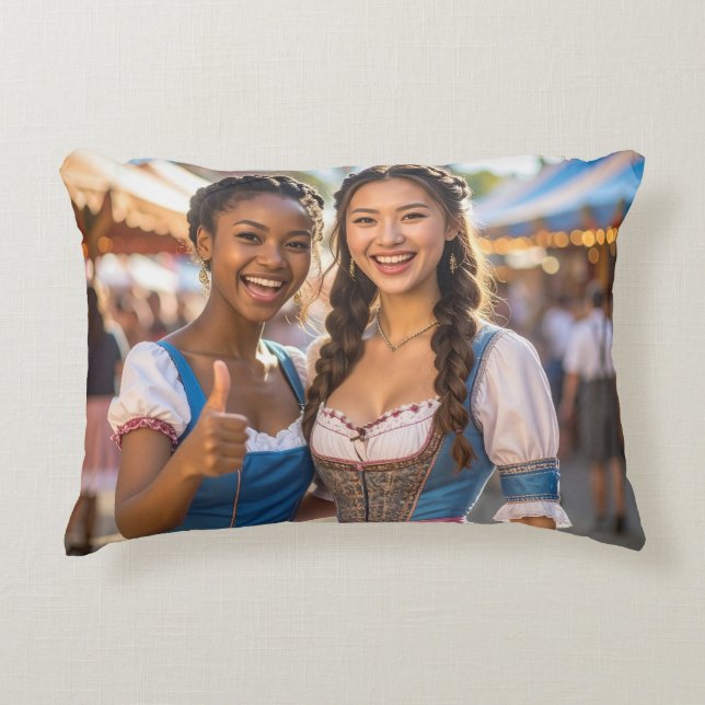 Love From Bavaria Decorative Cushion (Front)