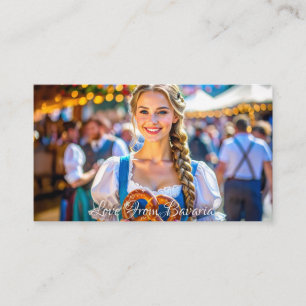 LOVE FROM BAVARIA ENCLOSURE CARD