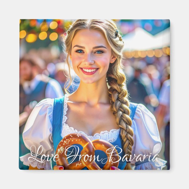 LOVE FROM BAVARIA MAGNET (Front)