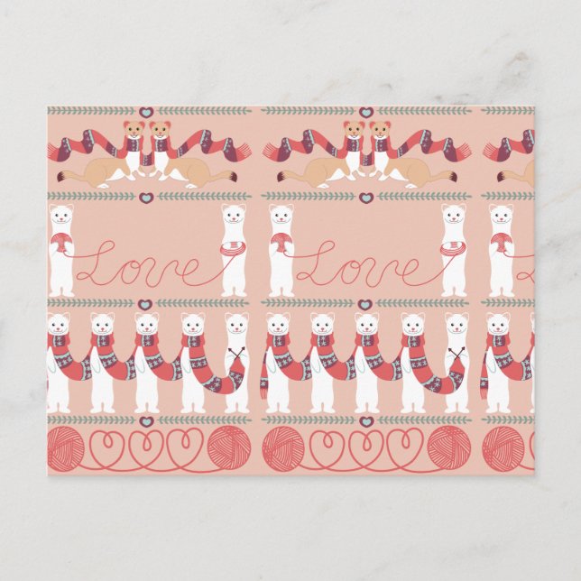 Love from Ermines Postcard (Front)