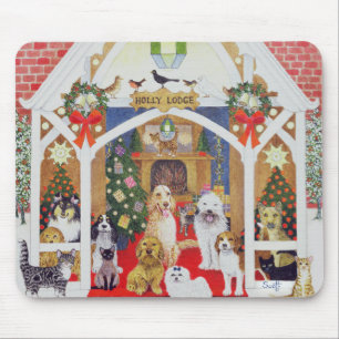 Love from Holly Lodge Mouse Mat