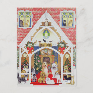 Love from Holly Lodge Postcard