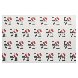 Love From Peru Smiling Peruvian Flag Fabric