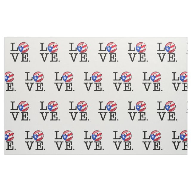 Love From Puerto Rico Fabric (Fat Quarter)