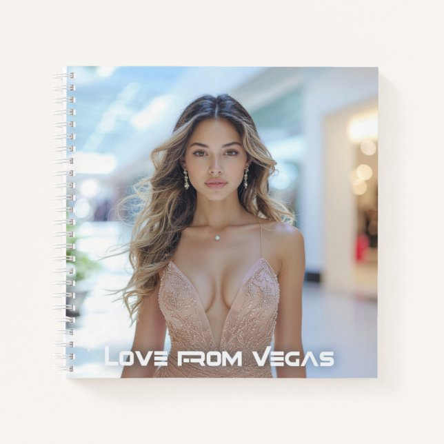 LOVE FROM VEGAS NOTEBOOK (Front)