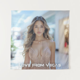 LOVE FROM VEGAS TAPESTRY