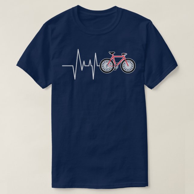 Love Funny Cycling Gifts Cycling Novelty Gifts  T-Shirt (Design Front)
