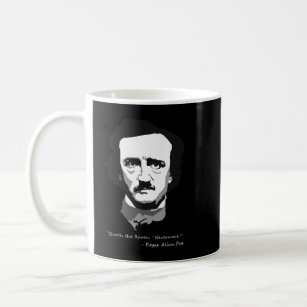 Love Funny Man Criminal Edgar Detective Allan Poe  Coffee Mug