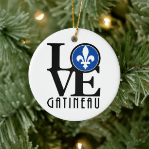 LOVE Gatineau Ceramic Tree Decoration