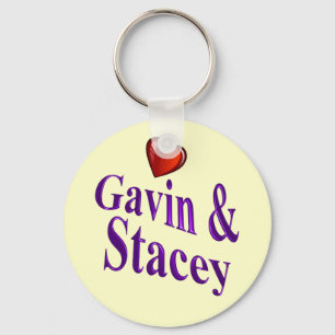 Love Gavin and Stacey Key Ring