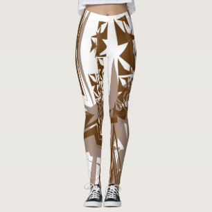 LOVE GEOMESKY ANIMALS elephant BY MASANSER Leggings