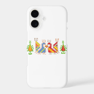 Love Geometric Pattern Art iPhone Case