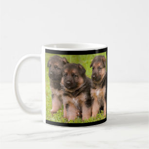 Love German Shepherd Puppy Dogs Coffee Mug