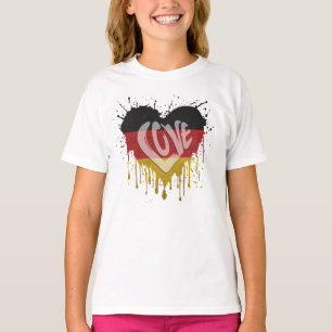 Love Germany Flag T-Shirt