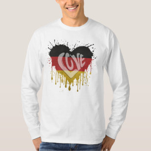 Love Germany Flag T-Shirt