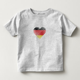Love Germany Pride Toddler T-Shirt