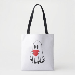 love ghost tote bag