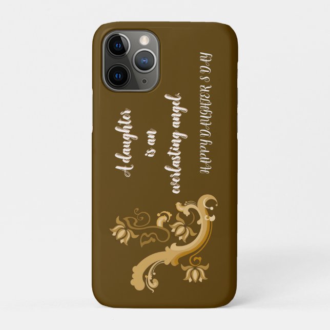 LOVE GIFT FOR DAUGHTER'S DAY Case-Mate iPhone CASE (Back)