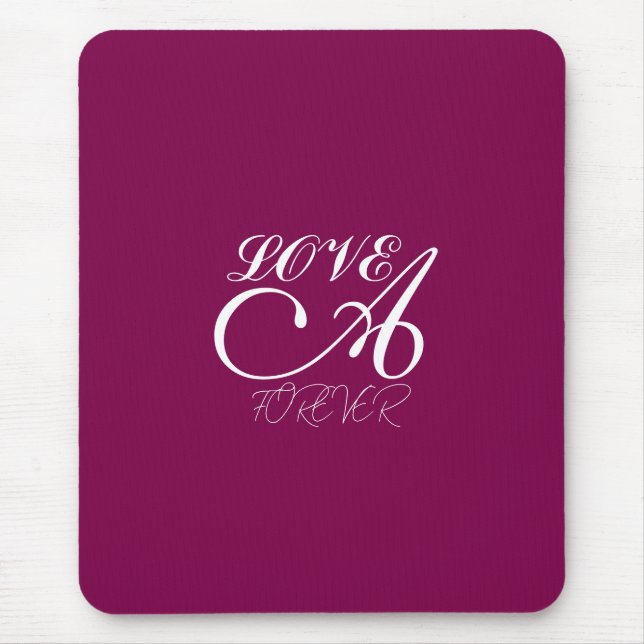 LOVE GIFT FOR MOM DAD SISTER DAUGHTER BROTHER MOUSE MAT (Front)