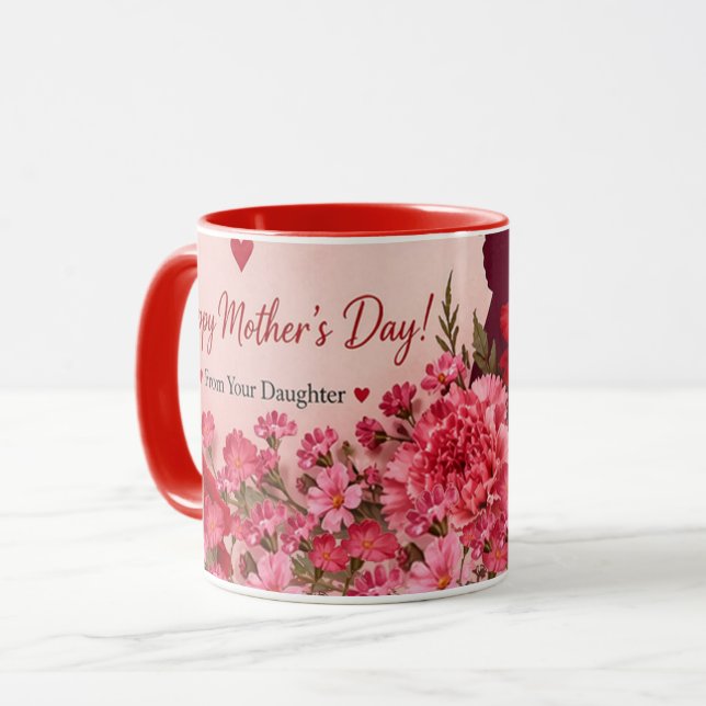 LOVE GIFT FOR MOTHER  MUG (Front Left)