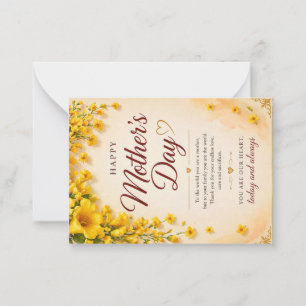 LOVE GIFT FOR MOTHER'S DAY CARD