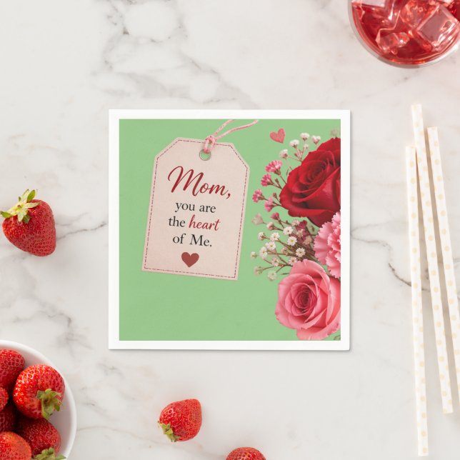 LOVE GIFT FOR MOTHER'S DAY  NAPKIN (Insitu)