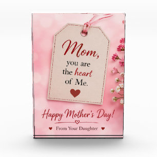 LOVE GIFT FOR MOTHER'S DAY  PHOTO BLOCK