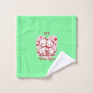 LOVE GIFT FOR MOTHER'S DAY  WASH CLOTH